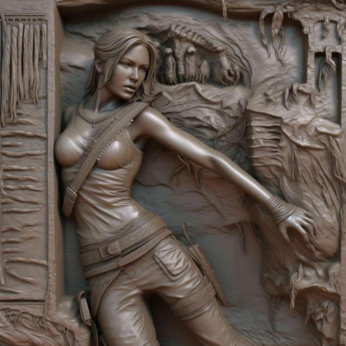 Games (Tomb Raider 2013 4, GAMES_4856) 3D models for cnc